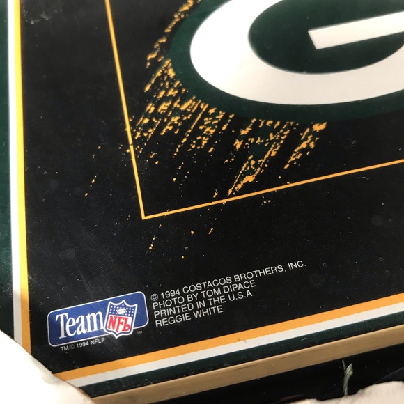 Vintage 1994 Green Bay Packers Framed Poster - Picture 5 of 7